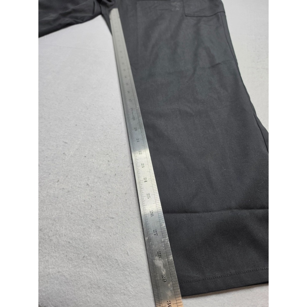 Cherokee Uniform Scrub Pants Womens Large Black Tapered Leg Medical Workwear NWT - Picture 6 of 8